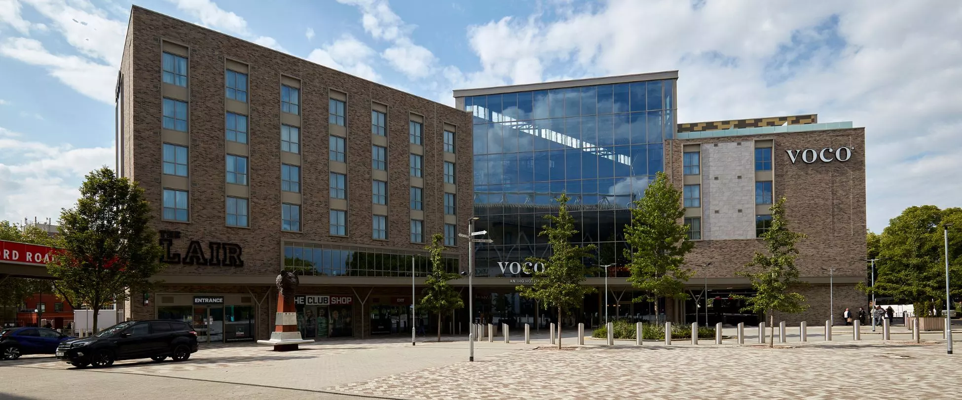 voco® Leicester entrance.